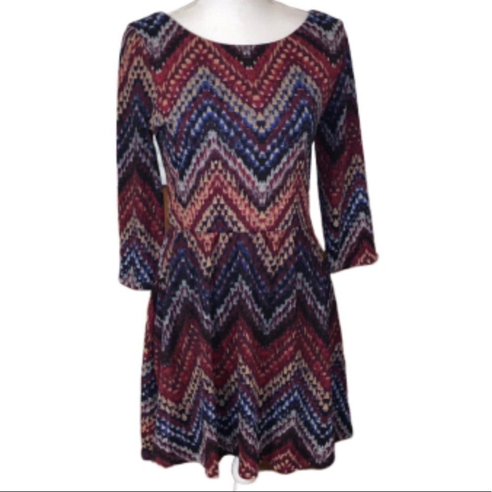 Lily Rose purple printed dress